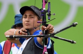 Tiro con l'arco, eliminata Claudia Mandia