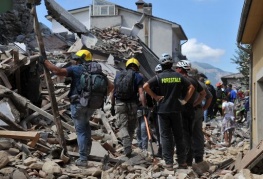 Terremoto, P. Civile: 267 le vittime accertate, 387 i feriti
