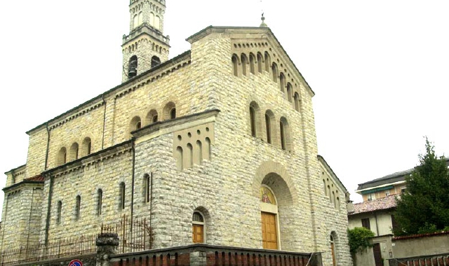 La chiesa di Giubiano, presa di mira dai ladri