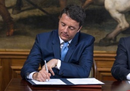 Renzi: per Casa Italia no stime costi, ma soldi ci sono