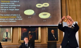 Nobel fisica a tre britannici studiosi di stati 