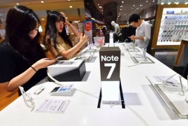 Samsung sospende produzione del Galaxy Note 7, esplode batteria