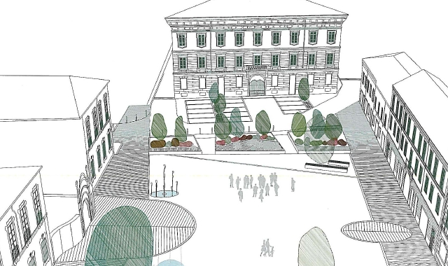 Il progetto definitivo per piazza Vittorio Emanuele