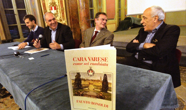 Civati, Bonoldi, Giuliani e Macchione alla presentazione del volume  (Blitz)