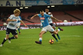 Il Napoli frena in casa: la Lazio impone l'1-1