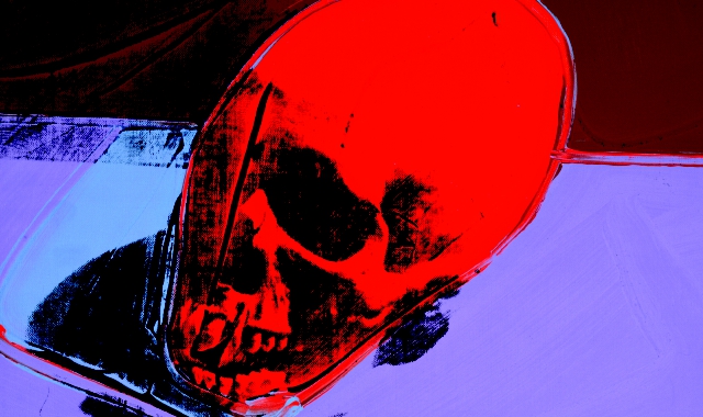«Skull» (1976) di Andy Warhol