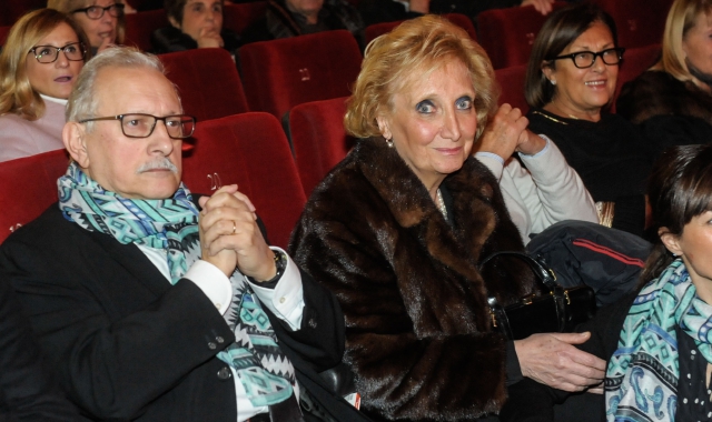 Franco e Anna Maria Colombo, organizzatori della serata solidale (Blitz)
