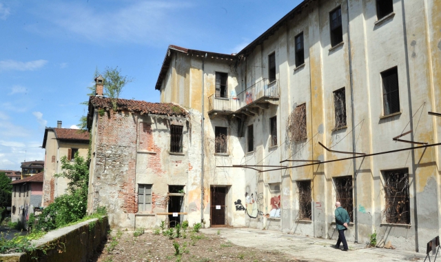L’ex copertificio Sonnino
