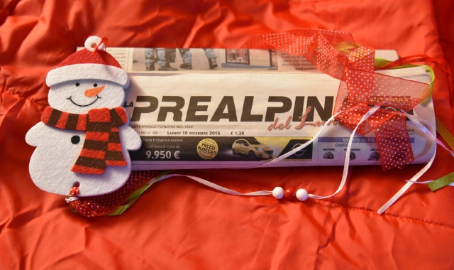 Scatti natalizi con Prealpina