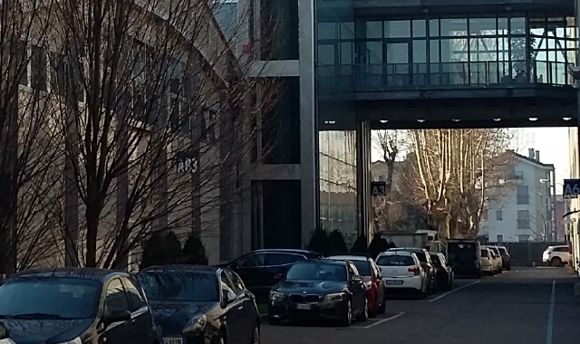 L’edificio della Tecnocity di via XX Settembre 