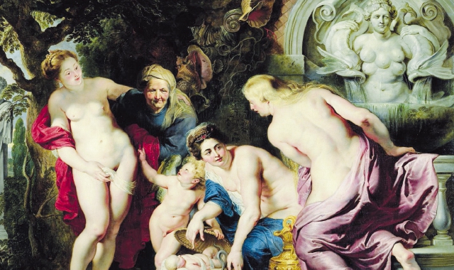 «La scoperta di Erittonio fanciullo» (1615-1616) di Rubens