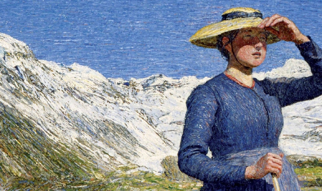 «Mezzogiorno sulle Alpi» di Giovanni Segantini