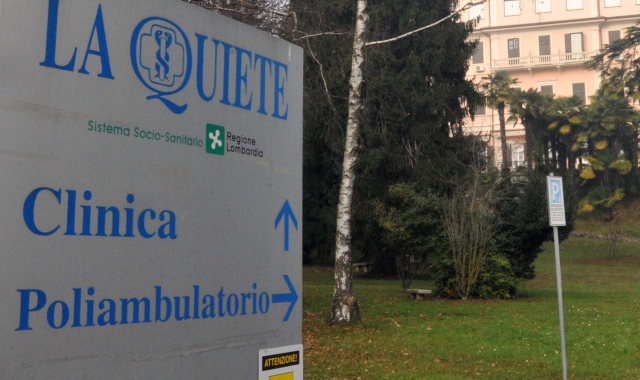 La clinica La Quiete di via Dante (Foto Archivio)