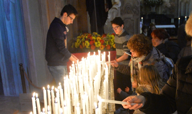 Candelora col riciclo dei ceri