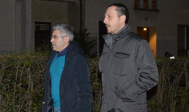 Il pubblico ministero Flavio Ricci con il commissario Maurizio Greco, dirigente della Squadra Mobile (Blitz)