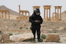 Russia manda nuovamente genieri per sminare Palmira
