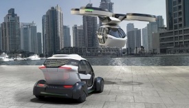 Con Airbus e Italdesign trasporto urbano aereo e terrestre