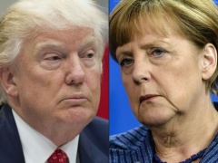 Trump e Merkel, la 