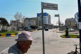 Albania, dopo via Berlusconi a Kamza c'è anche un viale Trump