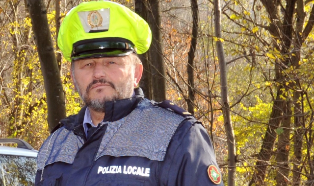 Marino Gafforini, comandante della Polizia locale di Valganna 