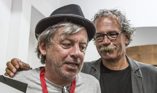 Paolo Rossi con Gianmaria Testa (Archivio)