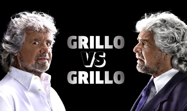 Grillo contro Grillo: lo show