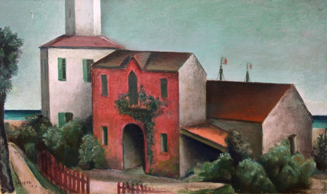 «Il faro» (1926) di Alberto Salietti