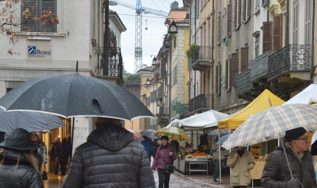 Pioggia, sole e nuvole