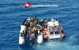 Guardia Costiera: 34 migranti morti nel rovesciamento del barcone
