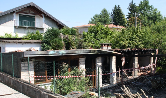 I danni provocati dall’incendio