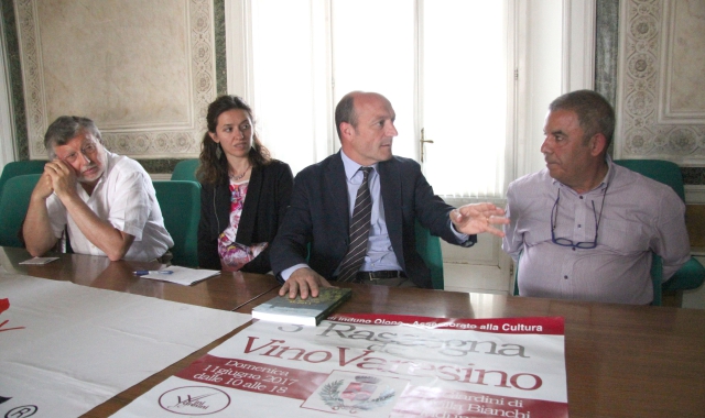La presentazione dell’iniziativa ieri a Villa Recalcati (foto Blitz)