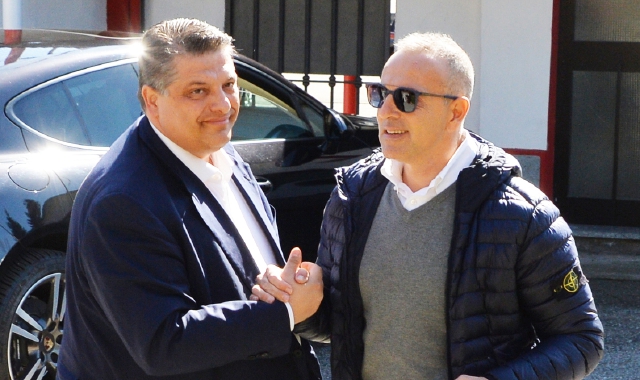 Aldo Taddeo e Paolo Basile, presidente e dg del Varese