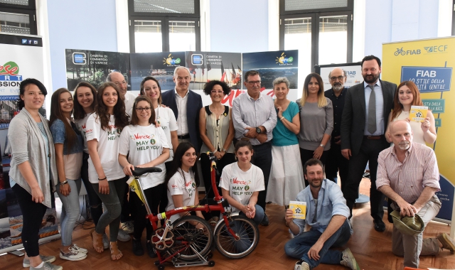 Gli organizzatori di Varese in bicicletta