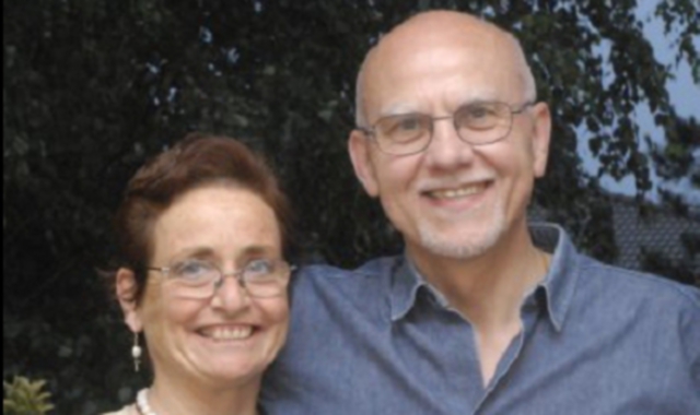 Anna Serena Pajetta col marito Giampaolo Martinelli