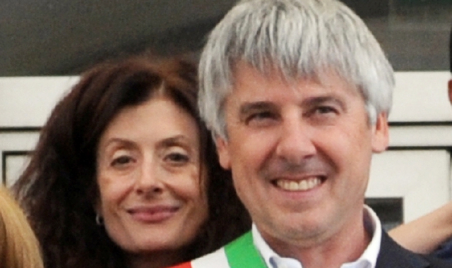 L’ex sindaco Danilo Rivolta insieme con la compagna Orietta Liccati