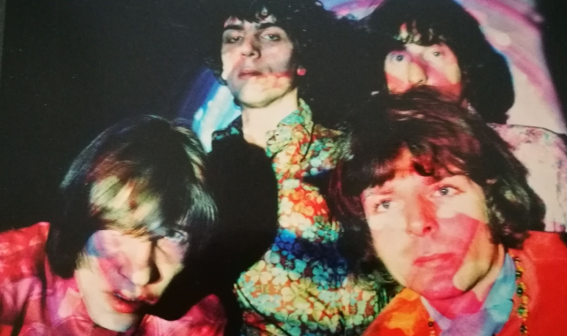 1967, il debutto dei Pink Floyd: dall’alto in senso orario Barrett, Mason, Wright e Waters 