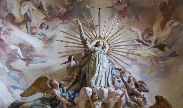 L’Assunzione di Maria, affresco cui è dedicata la XIV Cappella