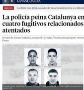 Barcellona, la polizia cerca 4 fuggitivi, giovani tra 17 a 24 anni