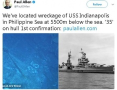 Ritrovata la USS Indianapolis, uno dei grandi misteri del mare
