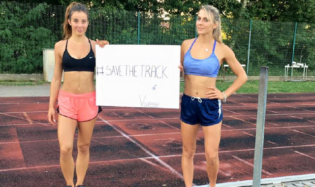 Le atlete Giulia Boerchi e Silvia Gandini