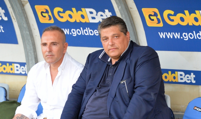 Aldo Taddeo (a destra) con Paolo Basile (Blitz)