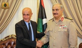 Libia, ministro Minniti ha incontrato generale Haftar a Bengazi