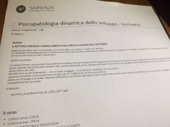 Caos a Psicologia, Sapienza annulla ammessi a laurea specialistica