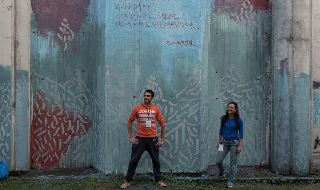 I due giovani varesini in uno scatto di Walls of Milano