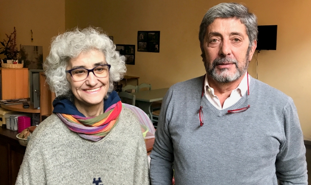 Maria Rosa Sabella e Roberto Caruso 