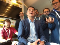 Renzi: treno Pd esperienza straordinaria, popolo primarie con me