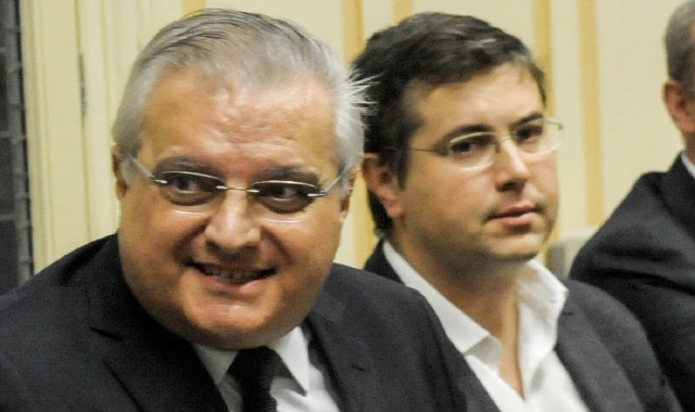 Il direttore generale Giuseppe Brazzoli accanto al sindaco di Gallarate Andrea Cassani  (foto Blitz)