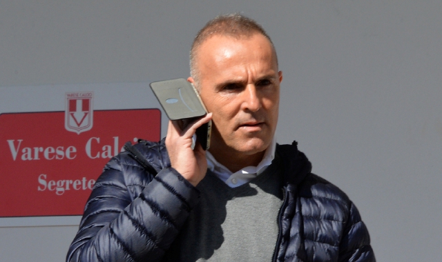 Paolo Basile, vicepresidente del Varese, è rimasto solo a sostenere il club (foto BLITZ)