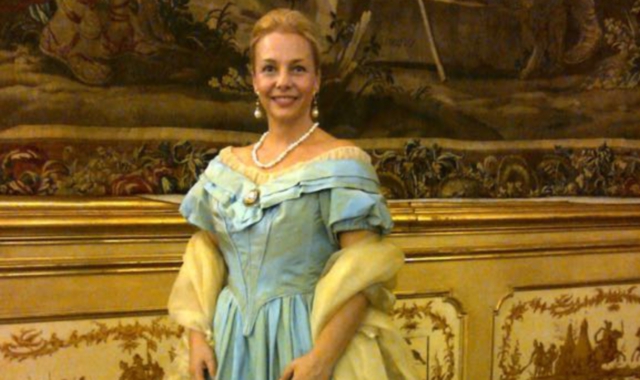 Il soprano varesino Chiara Butté, qui con l’abito della Serva padrona