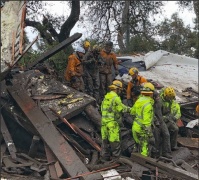 Usa, almeno 15 morti per i fiumi di fango in California